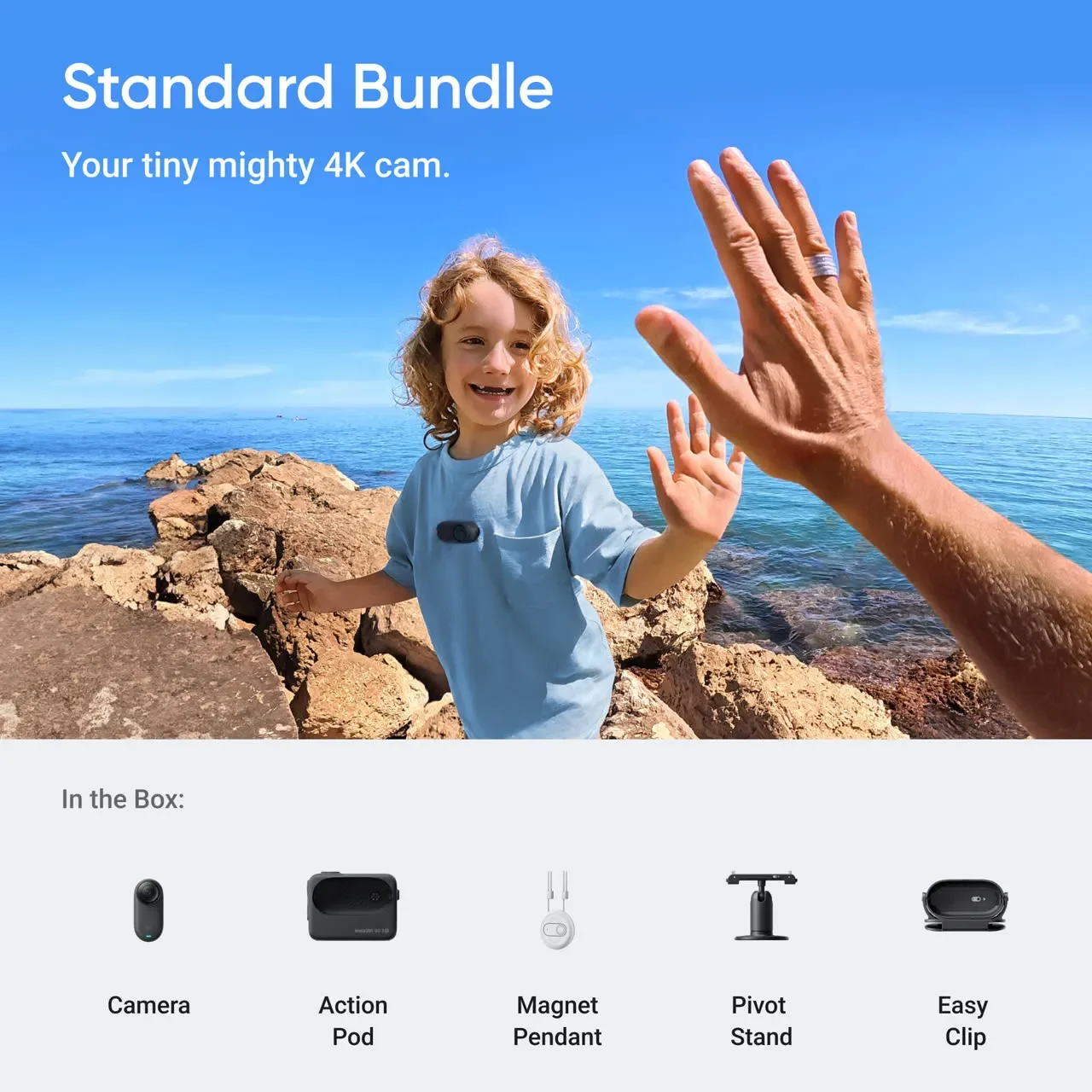 Insta360 GO 3S Mini Magnetic POV 360° Action Cameras - Image 3